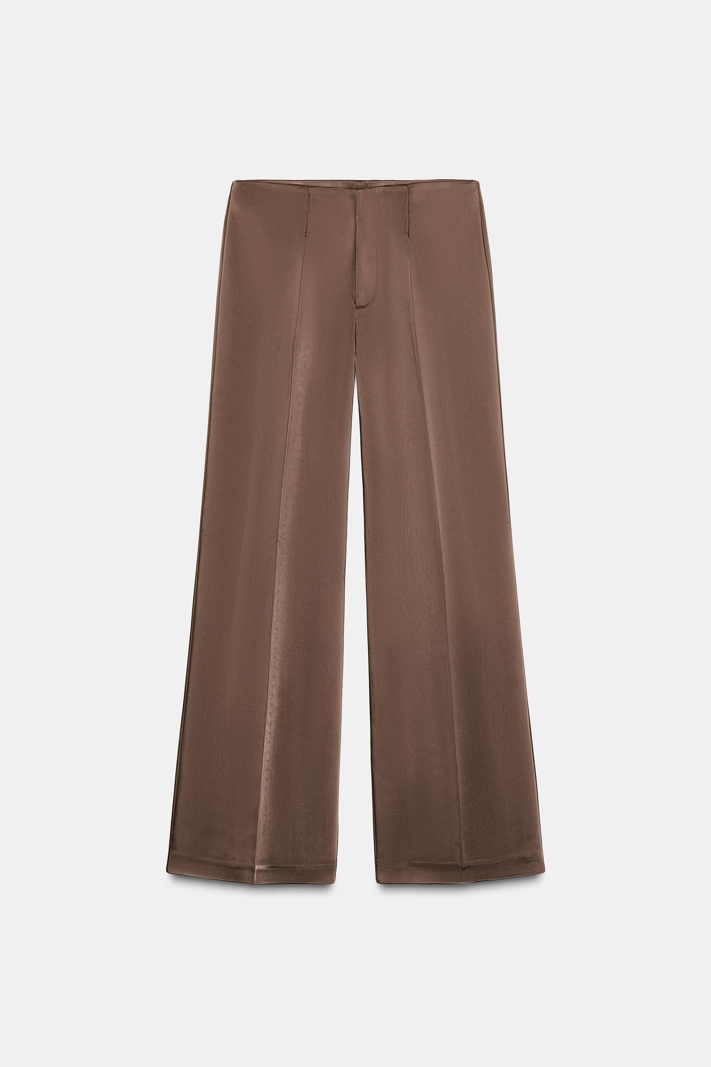 Pantalón Satinado Tiro Alto