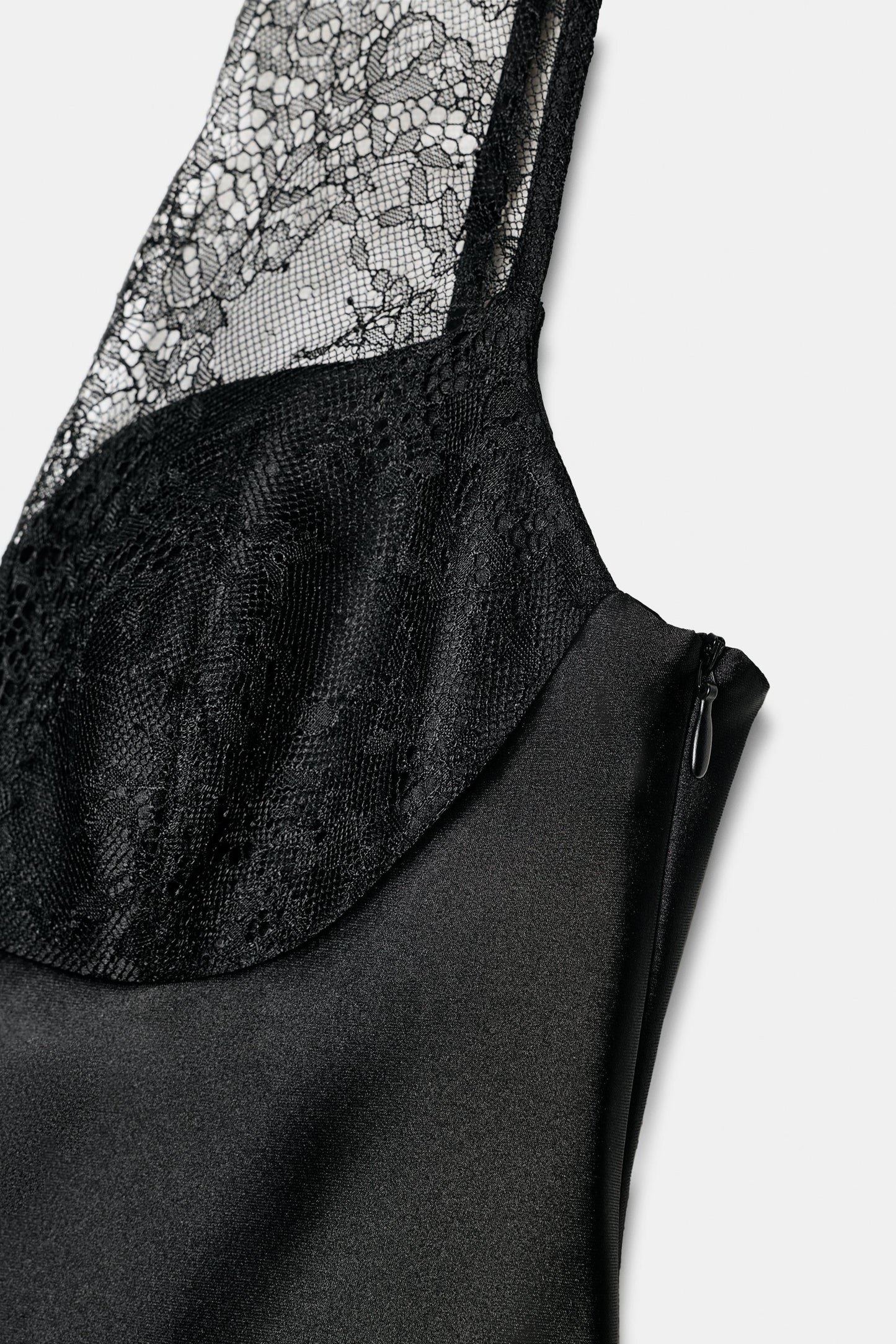 Top Satiné Dentelle